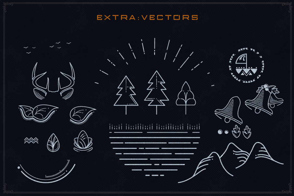 Goodline - Monoline Font + Extras preview 8