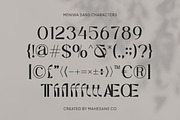 Meniwa – Elegant Modern Sans Serif, a Sans Serif Font by Mahesans Co (Thumbnail 9 of 10)