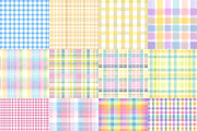 Pretty Easter Plaids Digital Paper, a Pattern Graphic by LA Design (Thumbnail 2 of 10)
