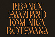 Delinoswa, a Serif Font by Cruzine (Thumbnail 3 of 8)