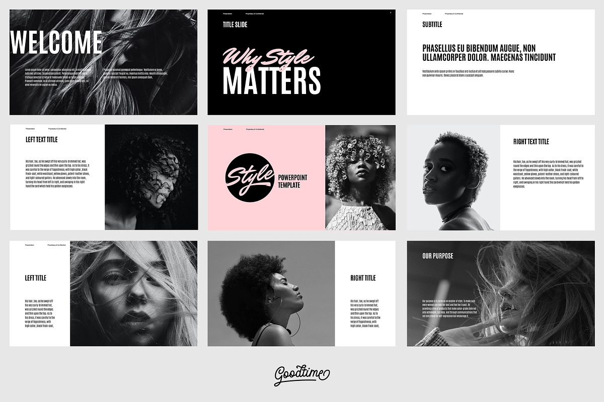 Style - Powerpoint template, a Presentation Template by GoodtimeCreative (Photo 2 of 6)