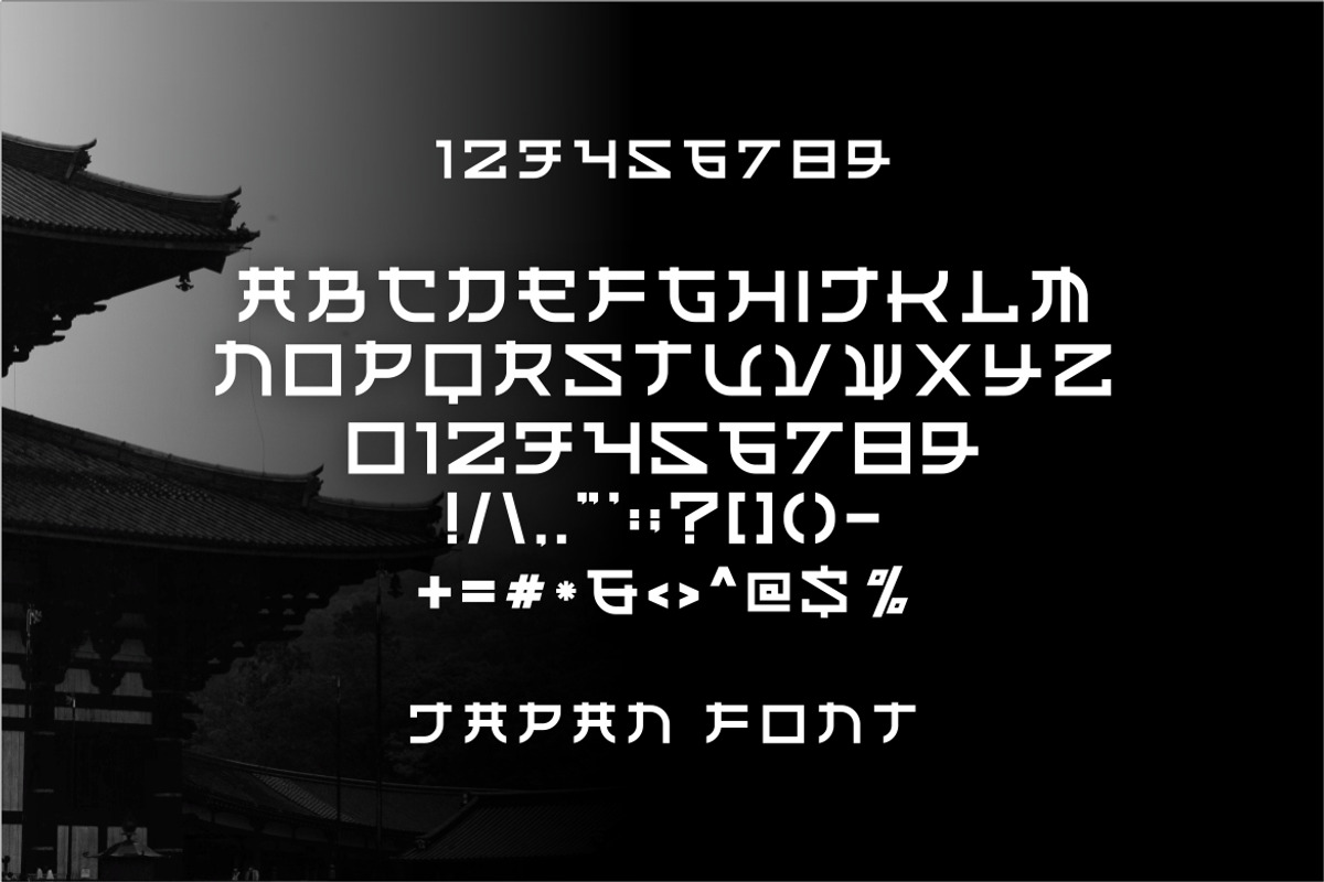 Yiroka Japanese Font Display, a Sans Serif Font by alanwarstd (Photo 4 of 5)