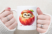 Back to School Owl Clipart, an Illustration by Sublimation Artist (Thumbnail 5 of 6)