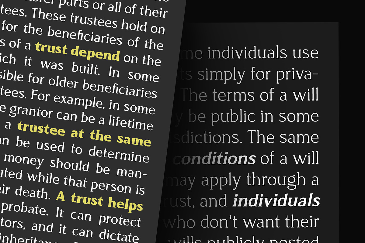 Revans Font Family, a Serif Font by Arterfak Project (Photo 12 of 13)