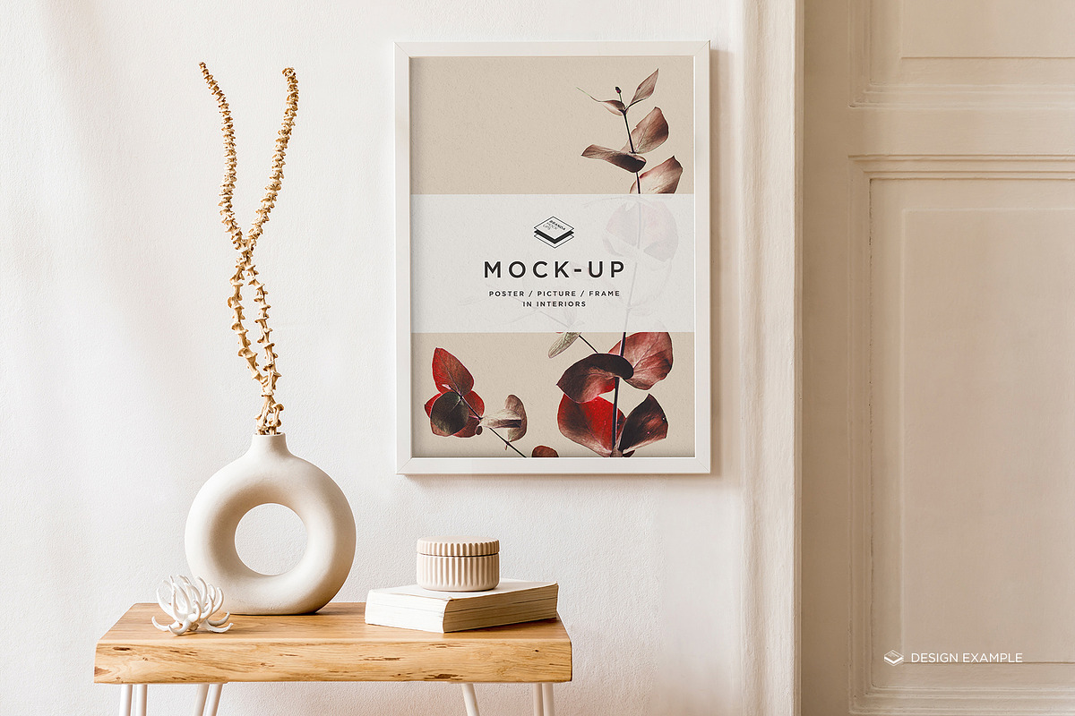 Portrait Frame on Scenes Mock-up, a Print Template by Branda Keeps (Photo 13 of 30)