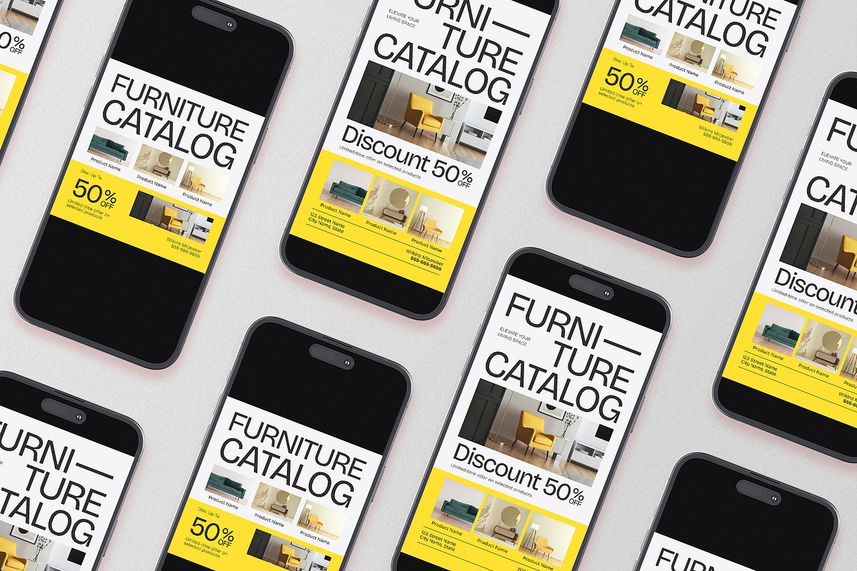 Furniture Catalog Flyer, a Flyer Template by Aiyari Graphic (Photo 2 of 3)