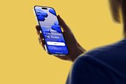 24 iPhone 17 Pro in Hand Mockups, an iPhone Mockup by Asylab (Thumbnail 66 of 107)