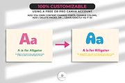 Children’s Alphabet Book of Animals, a Brochure Template by Nina Shaw (Thumbnail 4 of 12)