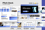 Pitch Deck - Google Slides Template, a Presentation Template by QR Design Studio (Thumbnail 1 of 3)