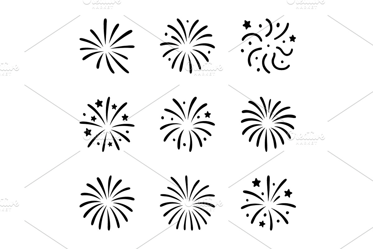Set of minimalist hand-drawn, an Object Illustration by GraphiShop