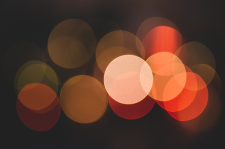Beautiful Christmas Bokeh, an Abstract Photo by David Khelashvili
