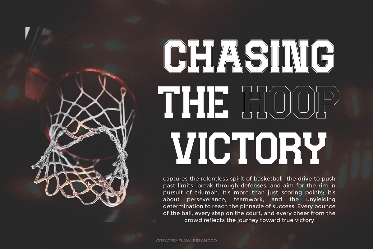 Best Dunk - Modern Sport Font, a Font by Flawless And Co (Photo 2 of 10)
