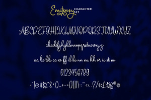 Emitensy Script Font