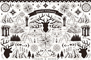 Hand drawn adventures clip-art, a Texture Illustration by Jukari_sun (Thumbnail 2 of 5)
