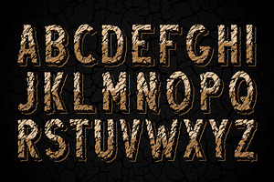 Desert Rock Display Font Family