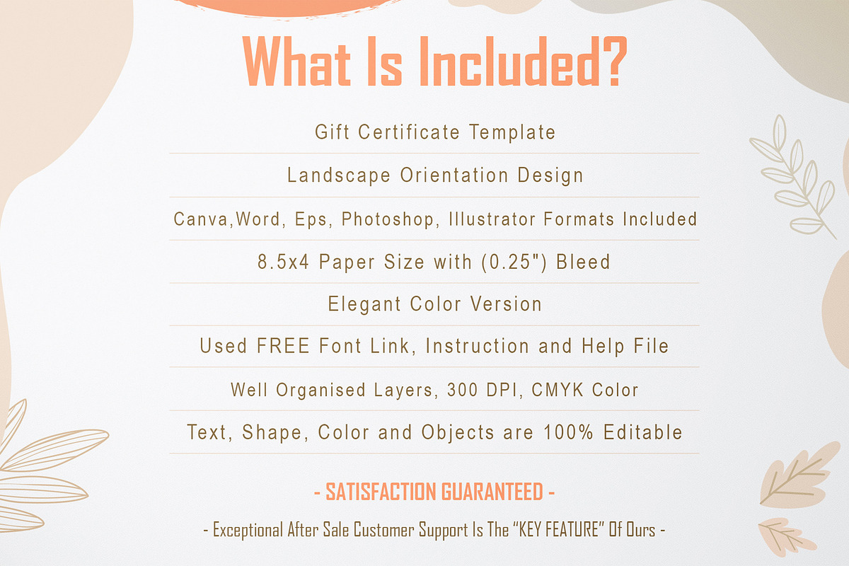 Gift Certificate, a Stationery Template by DesignDevisers (Photo 6 of 6)
