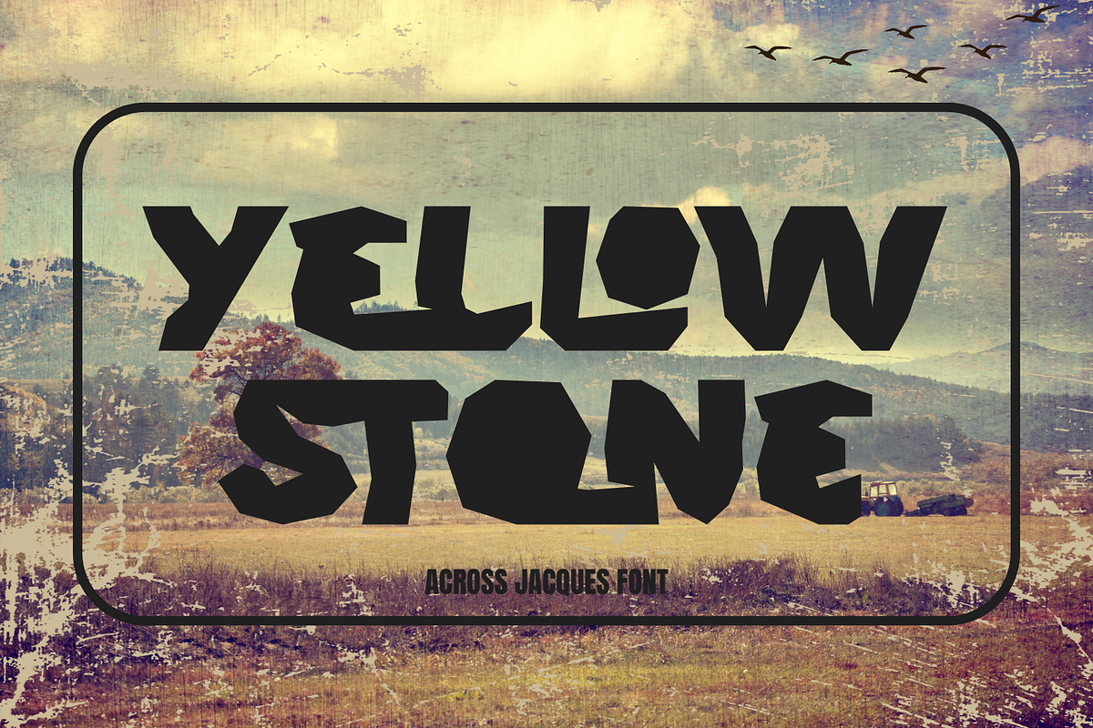 ACROSS JACQUES - DISPLAY FONT, a Sans Serif Font by 177Studio (Photo 6 of 8)