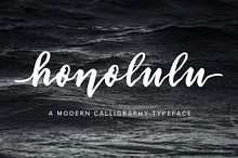 Honolulu | Modern Calligraphy Font