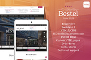 Bestel - Hotel HTML Website Template, a HTML Template by TonyTemplates (Thumbnail 1 of 5)