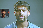 Real Oil Paint Photo Action, an Action Add-On by MRI STUDIO (Thumbnail 3 of 9)