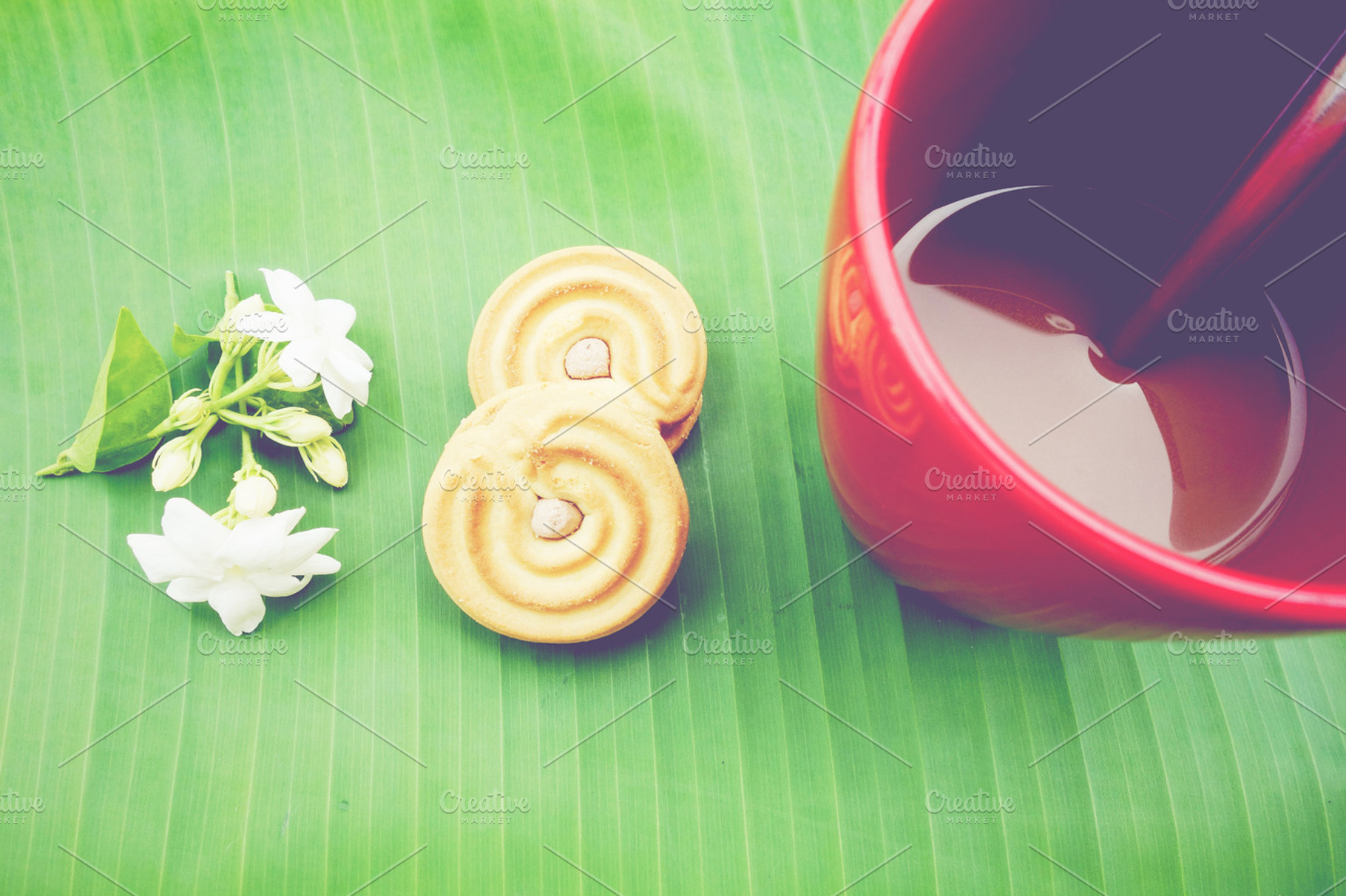 Simple Morning Coffee Time At Home