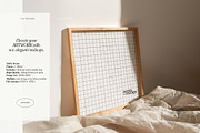 Square Frame Mockup PSD | Wood Frame, a Household Mockup by momomockps (Thumbnail 8 of 11)