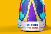 Sneakers Shoes Mockup - 9 views, a Packaging Mockup by Illusiongraphic (Thumbnail 21 of 28)