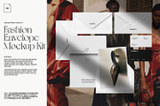 Fashion Envelope Mockup Kit, a Mockup by ReAffirm (Thumbnail 1 of 8)