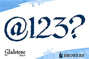 Gladstone Street Font - 60% Off, a Script Font by Michael Browers (Thumbnail 4 of 5)