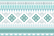 Aztec tribal color seamless pattern, a Pattern Graphic by Tumana_Net (Thumbnail 3 of 7)