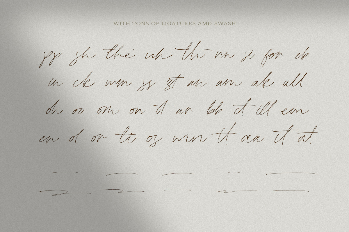 Clandestine Script, a Script Font by Rillatype Studio (Photo 8 of 9)
