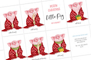 From Christmas to Easter Set, an Animal Illustration by Eva Katerina (Thumbnail 8 of 24)