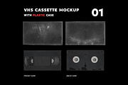 VHS CASETTE COVER MOCKUP, a Packaging Mockup by BORT GRAPHIC (Thumbnail 3 of 9)