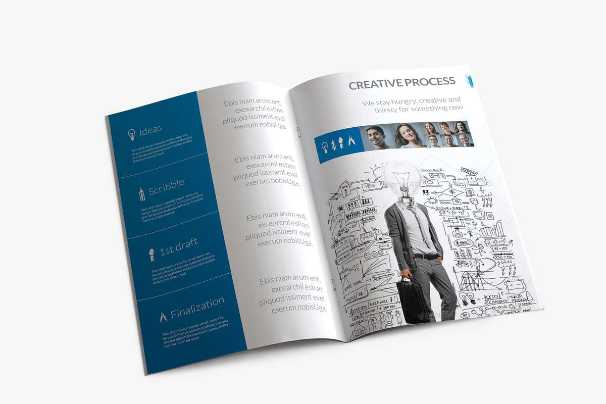 Image Project Management Brochure, a Brochure Template by GoodDesignCreation (Photo 3 of 7)
