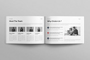 Annual Report Template Landscape, a Brochure Template by TemplatesForest (Thumbnail 5 of 8)