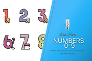 Icon Pack: Number Pack, an Icon by soglamun (Thumbnail 1 of 2)