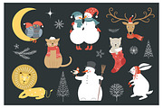 Christmas illustrations, an Animal Illustration by lenlis (Thumbnail 3 of 6)