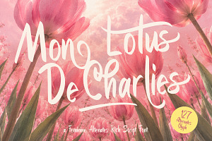 Mon Lotus De Charles Script