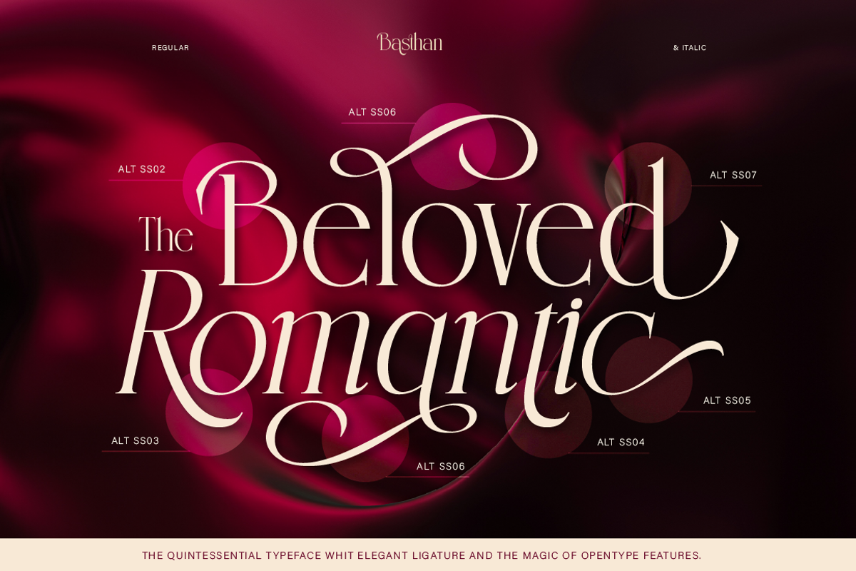 Basthan, a Serif Font by Burntilldead (Photo 7 of 12)