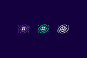 Galaxy Cinema/movie theater logo, a Branding & Logo Template by Dima&Leta Stolz (Thumbnail 3 of 7)
