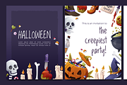 Halloween PumpkinClipart & Patterns, a Seasonal Illustration by Alina Kruss (Thumbnail 10 of 11)