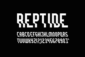 REPTIDE Family Font