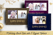 Christmas Card Template Photographer, a Card Template by Nifty Template Studio (Thumbnail 7 of 10)