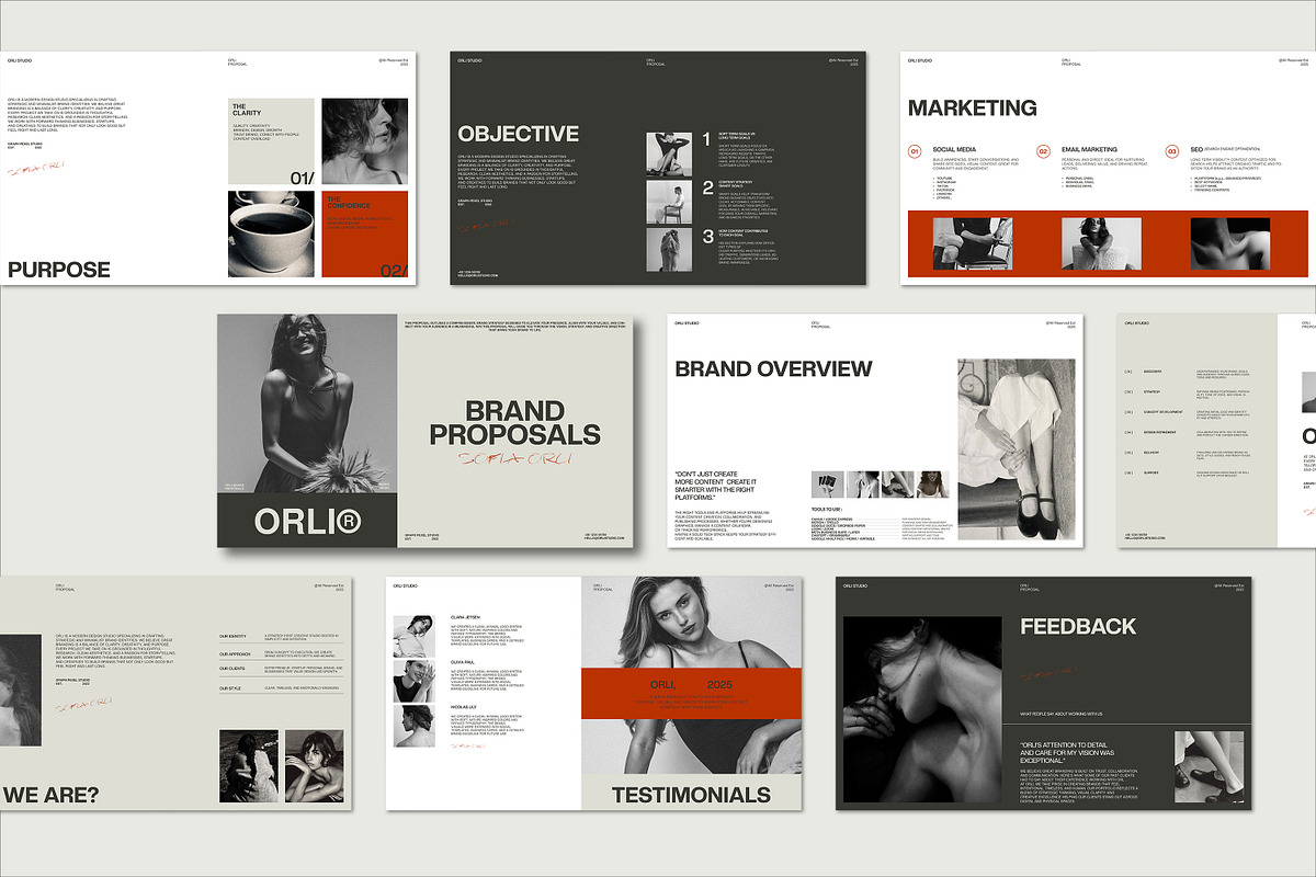 ORLI | Brand Proposal Template preview 5