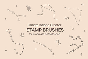 Constellations Procreate Brushes