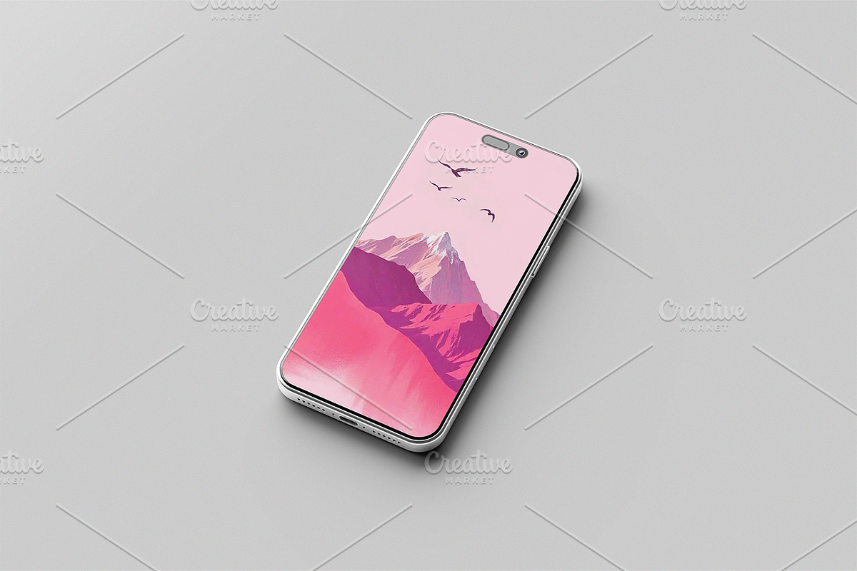 Phone MockUp Set, an iPhone Mockup by Transly Graphics (Photo 2 of 4)