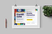 Arthena Landscape Certificate, a Stationery Template by Annora Studio (Thumbnail 2 of 6)