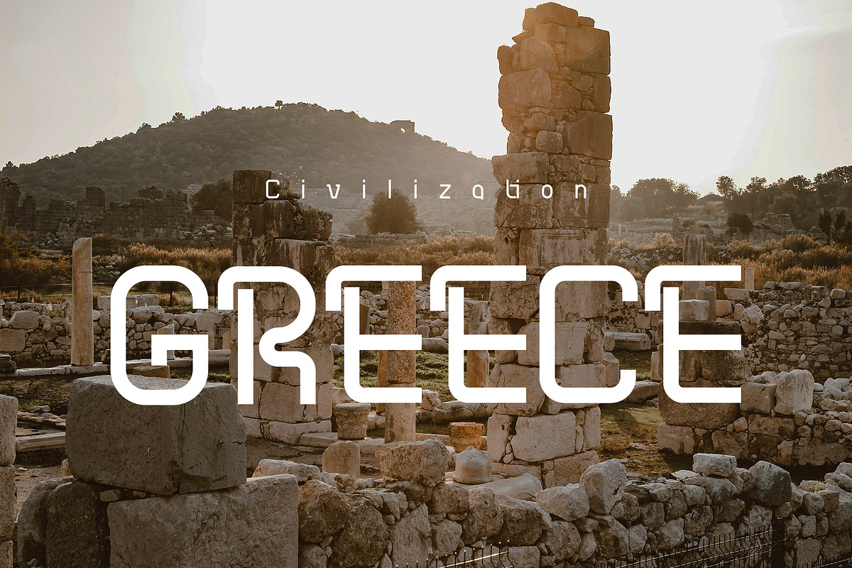 Abcesia - Display Vintage, a Sans Serif Font by Bilahstudio (Photo 4 of 11)