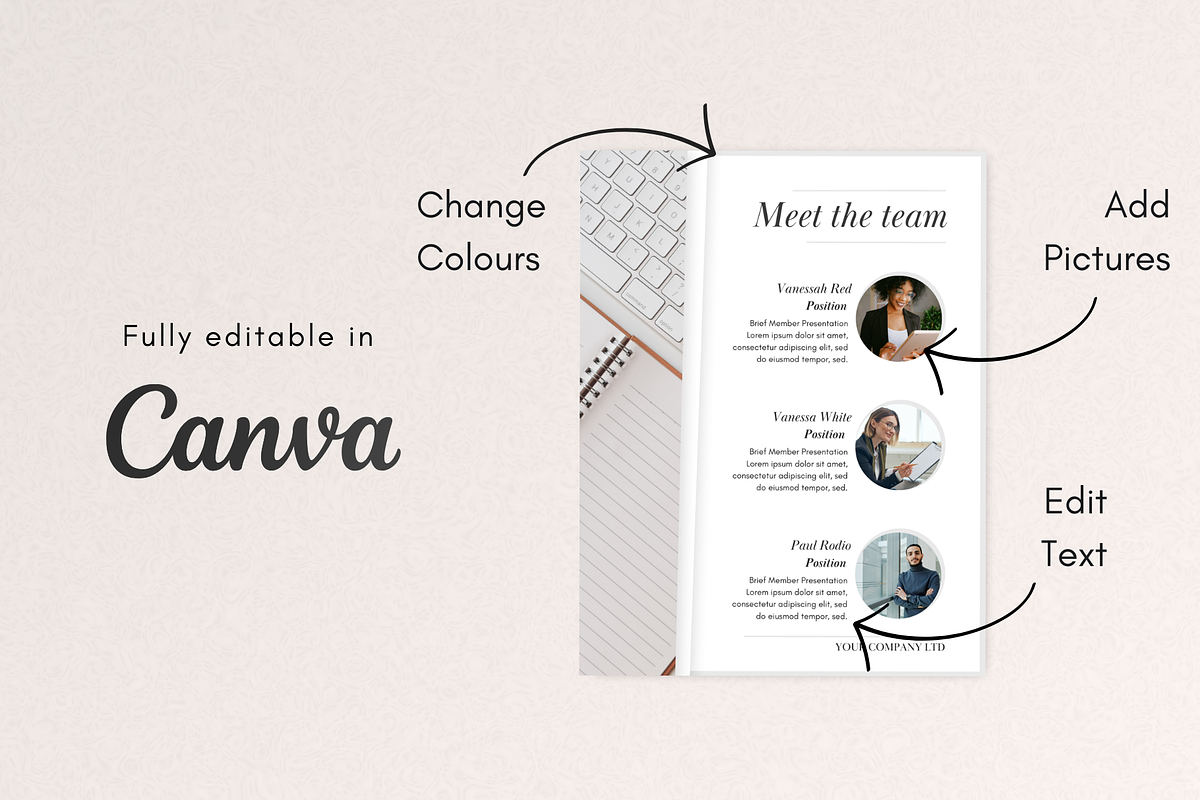 Small Business Employee Handbook, a Branding & Logo Template by PittaFinePrint (Photo 4 of 7)