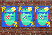 Bold Summer Party Flyer Set, a Flyer Template by Aiyari Graphic (Thumbnail 3 of 3)